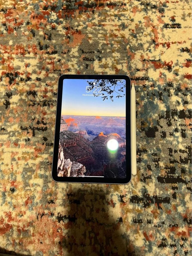 Ipad Mini 6 With Apple Pencil 2
