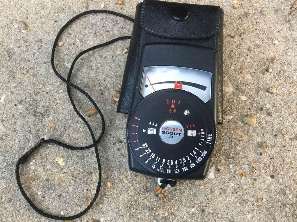 Gossen Scout 3 light meter